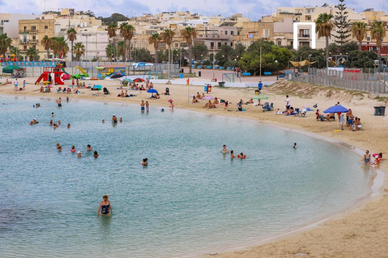 Luxurious Duplex Seafront Apt W Amazing Sea Views Birżebbuġa Eksteriør billede